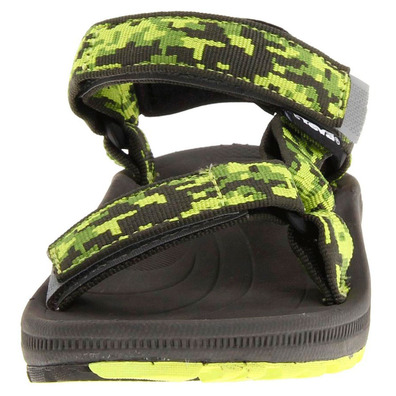 Sandalia Teva Hurricane 2 Bebé Verde/Negro