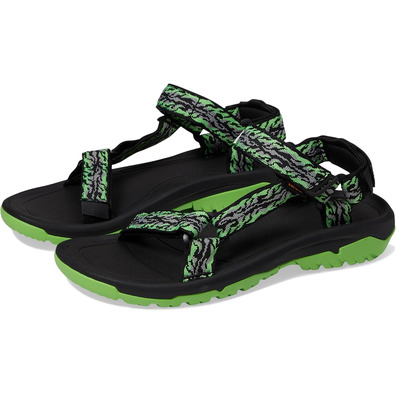 Sandalia Teva Hurricane XLT2 Revive Negro/Verde