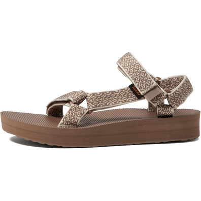 Sandalia Teva Midform Universal Marrón/Beige