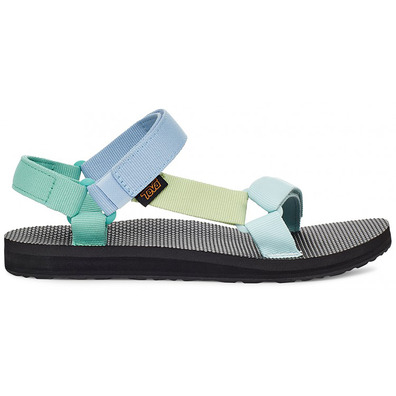 Sandalia Teva Original Universal W Azul/Verde