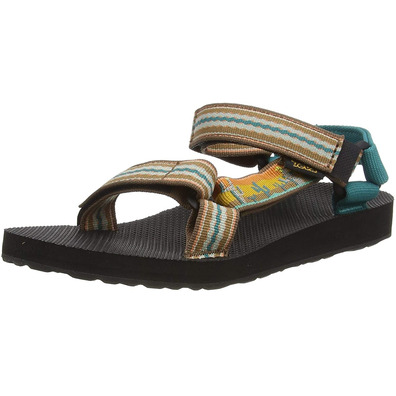 Sandalia Teva Original Universal W Marrón/Turquesa