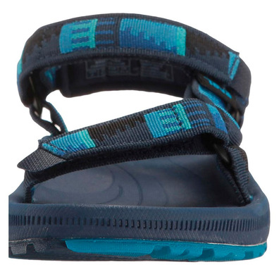 Sandalia Teva T Hurricane 2 Negro/Azul