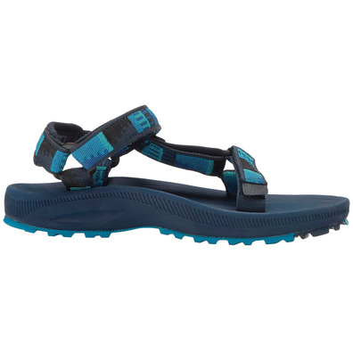 Sandalia Teva T Hurricane 2 Negro/Azul