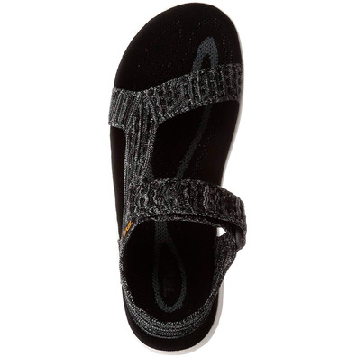 Sandalia Teva Terra Float 2 Knit Universal Negro