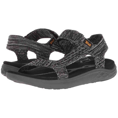 Sandalia Teva Terra Float 2 Knit Universal W Negro/Gris