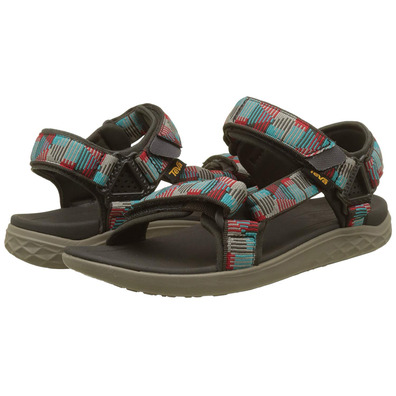 Sandalia Teva Terra FLoat 2 Universal Rojo/Azul/Marrón