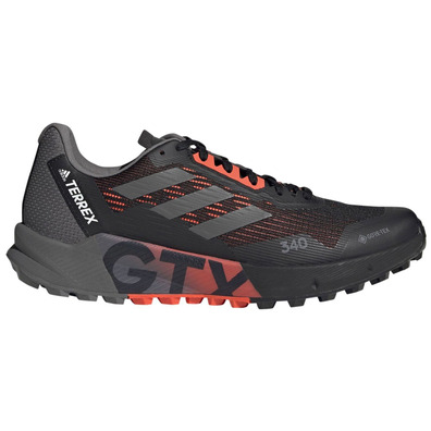 Zapatilla Adidas Terrex Agravic Flow 2 GTX Negro/Naranja