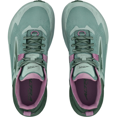 Zapatilla Altra Timp 5 W Verde/Malva