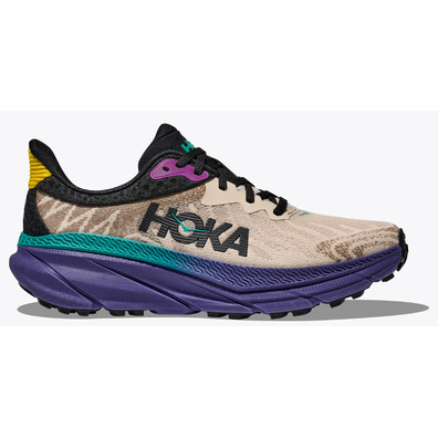 Zapatilla Hoka Challenger Atr 7 Gris/Morado/Negro