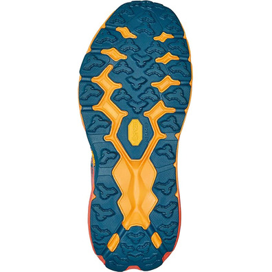 Zapatilla Hoka Speedgoat 5 W Azul/Coral