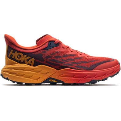 Zapatilla Hoka Speedgoat 5 Wide Rojo/Naranja