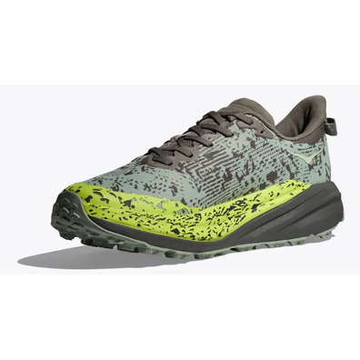 Zapatilla Hoka Speedgoat 6 GTX Gris/Verde