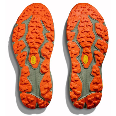 Zapatilla Hoka Speedgoat 6 Oliva/Naranja