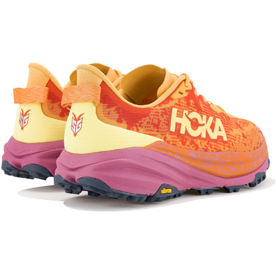 Zapatilla Hoka Speedgoat 6 Rojo/Naranja/Malva