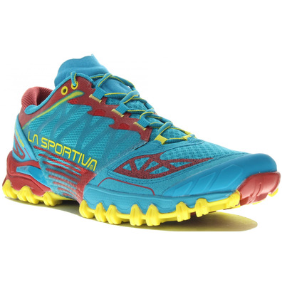 Zapatillas La Sportiva Bushido Azul/Rojo/Amarillo