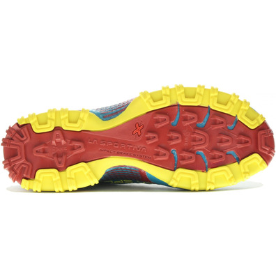 Zapatillas La Sportiva Bushido Azul/Rojo/Amarillo