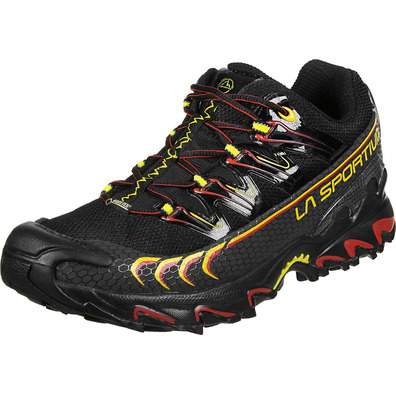 Zapatillas La Sportiva Ultra Raptor GTX Negro/Amarillo/Rojo