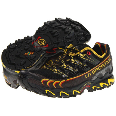 Zapatillas La Sportiva Ultra Raptor Negro/Amarillo/Rojo