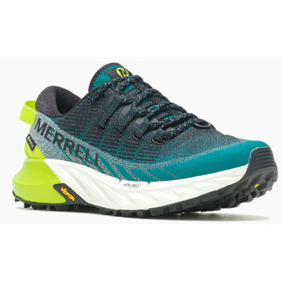 Zapatilla Merrell Agility Peak 4 GTX W Azul/Verde