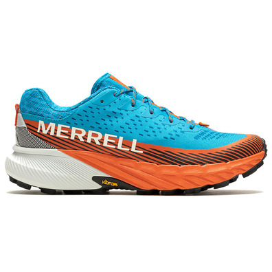 Zapatilla Merrell Agility Peak 5 Azul/Naranja