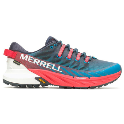 Zapatilla Merrell Agitily Peak 4 GTX Azul/Rojo