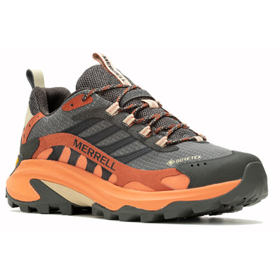 Zapatilla Merrell Moab Speed 2 GTX Gris/Naranja