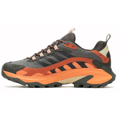 Zapatilla Merrell Moab Speed 2 GTX Gris/Naranja