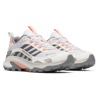 Zapatilla Merrell Moab Speed 2 GTX W Blanco/Gris/Coral