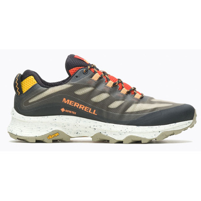 Zapatilla Merrell Moab Speed GTX Marrón/Negro/Rojo