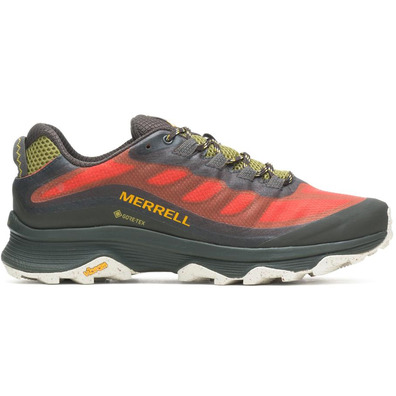 Zapatilla Merrell Moab Speed GTX Naranja/Amarillo