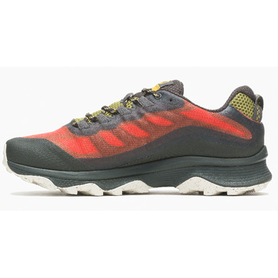 Zapatilla Merrell Moab Speed GTX Naranja/Amarillo