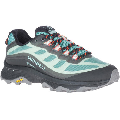 Zapatilla Merrell Moab Speed GTX W Verde/Negro