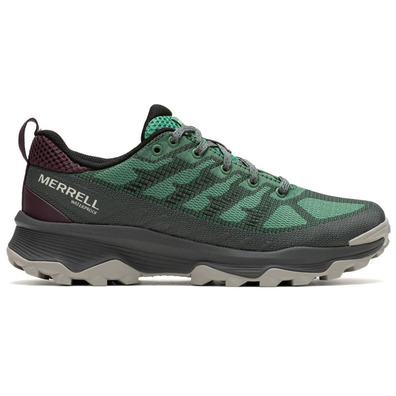 Zapatilla Merrell Speed Eco WP W Verde/Granate