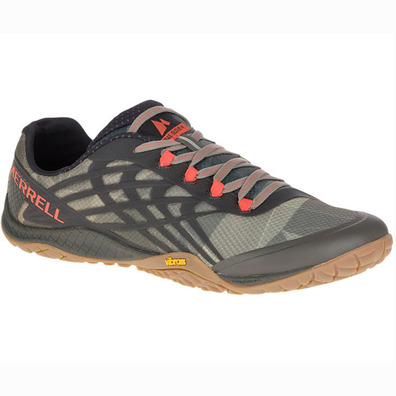 Zapatilla Merrell Trail Glove 4 Marrón/Naranja