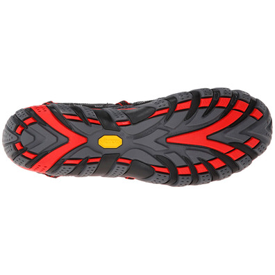 Zapatillas Merrell Waterpro Maipo Negro/Rojo