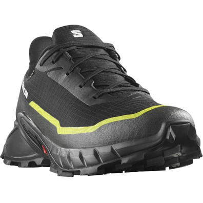 Zapatilla Salomon Alphacross 5 GTX Negro/Lima