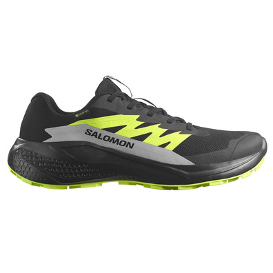 Zapatilla Salomon Alphaglide GTX Negro/Verde Lima