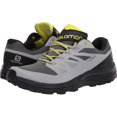 Zapatilla Salomon Outline GTX Gris/Lima