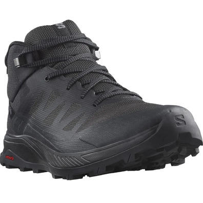 Zapatilla Salomon Outrise Mid Gtx Negro