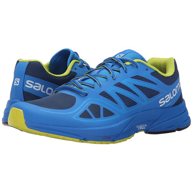 Zapatillas Salomon Sonic Aero Azul/Lima