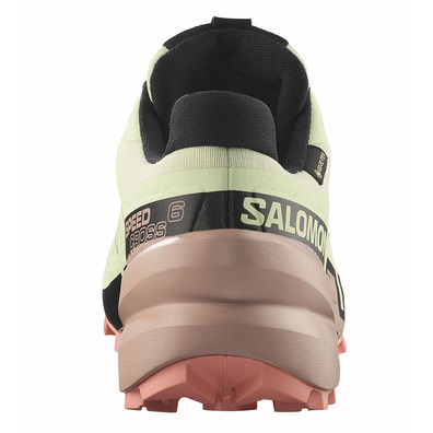 Zapatilla Salomon Speedcross 6 GTX W Verde/Beige