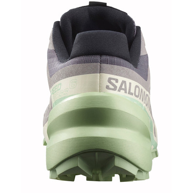 Zapatilla Salomon Speedcross 6 W Gris/Verde