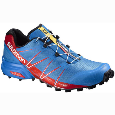 Zapatilla Salomon Speedcross Pro Azul/Rojo/Negro