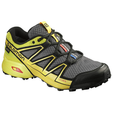 Zapatilla Salomon Speedcross Vario GTX Gris/Negro/Lima