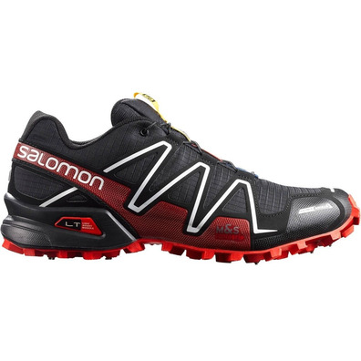 Zapatilla Salomon Spikecross 3 CS Negro/Rojo