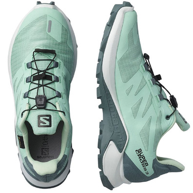 Zapatilla Salomon Supercross 3 GTX W Verde Agua