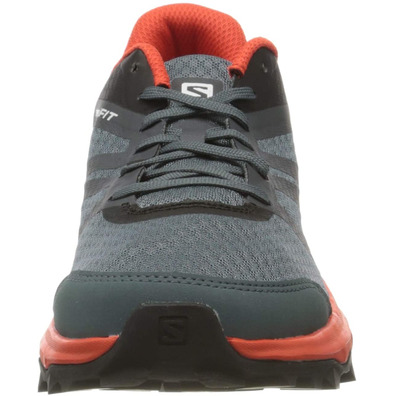 Zapatilla Salomon Trailster 2 Gris/Rojo