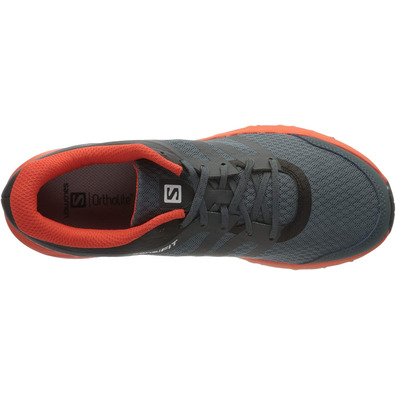 Zapatilla Salomon Trailster 2 Gris/Rojo