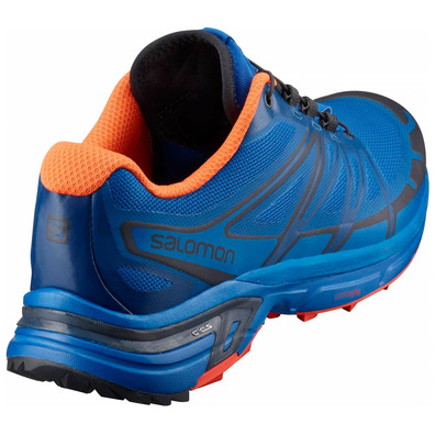 Zapatillas Salomon Wings Pro 2 Azul/Negro/Naranja