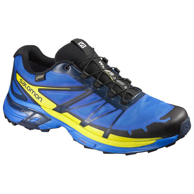 Zapatilla Salomon Wings Pro 2 GTX Azul/Negro/Amarillo